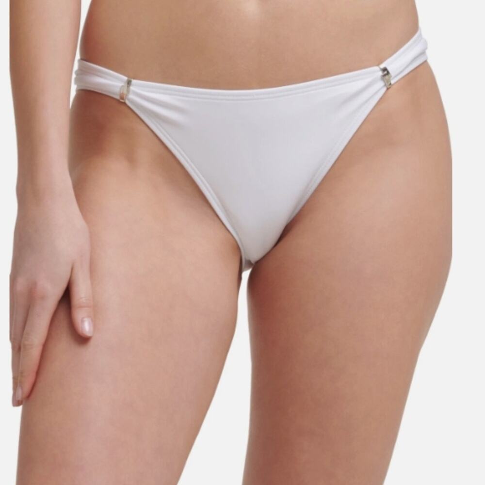 Calvin Klein Adjustable Slider Bikini Swim bottoms white - 6